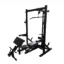 NtaiFitness Half Rack w/ Lat Pulldown - Heavy-Duty Gym System | Commercial Strength Training
