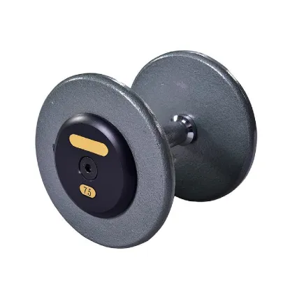 NtaiFitness Cast Iron Dumbbells - Heavy Duty Gym Weights & Strength Training Gear