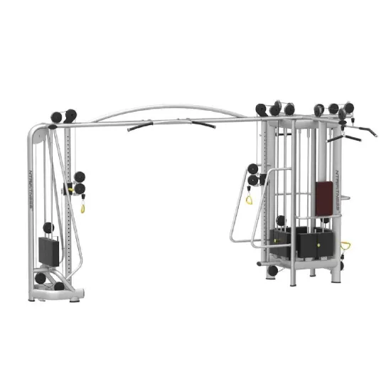 NtaiFitness Standard 5-Stack Jungle Gym | Heavy-Duty Plate Rack